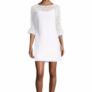 Lilly Pulitzer White Fontaine Dress NWT